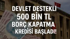 Vatandaşı Darboğazdan Kurtaracak Dev Hamle 500 Bin Lira Limitli Borç Kapatma Kredisi - Personel